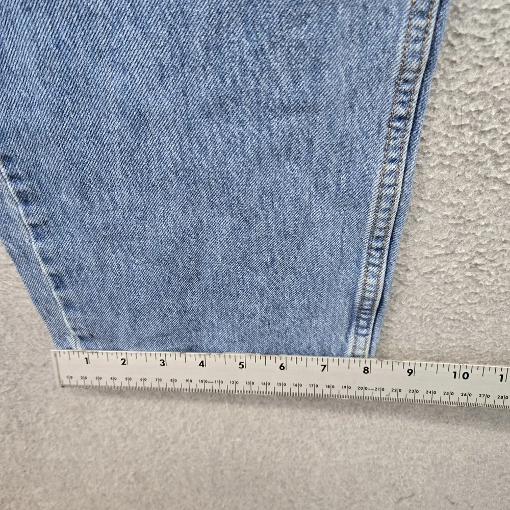 Levi's 513 Men Jeans 36X32 Light Blue Denim Slim Straight 30